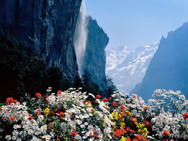 スイスの世界遺産と有名観光地の絶景画像